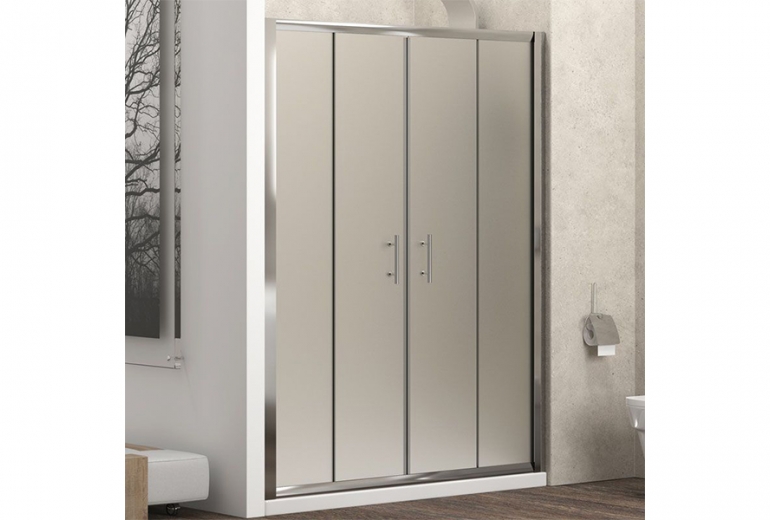 Tuš vrata Flora 600 Satin 150x190