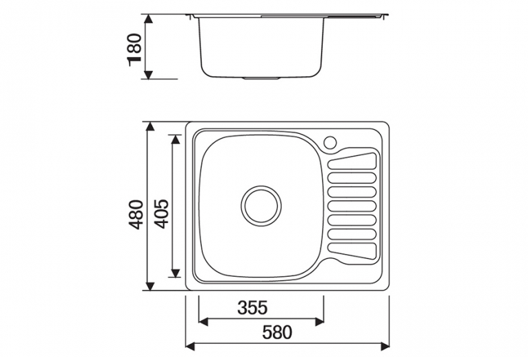 Kuhinjski sudoper BL 896