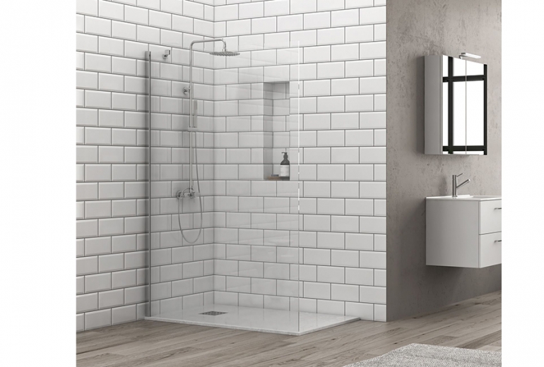 Tuš stijena S28F Alto 120 Clear