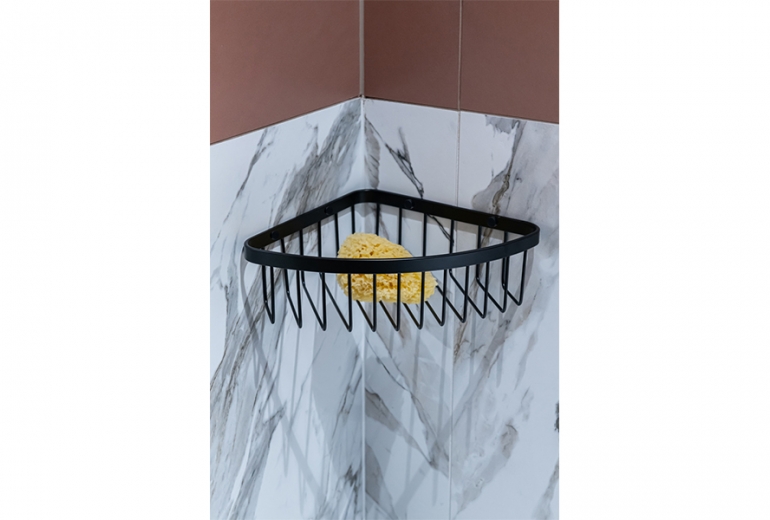 Polica kutna AWD 29x8 Nero