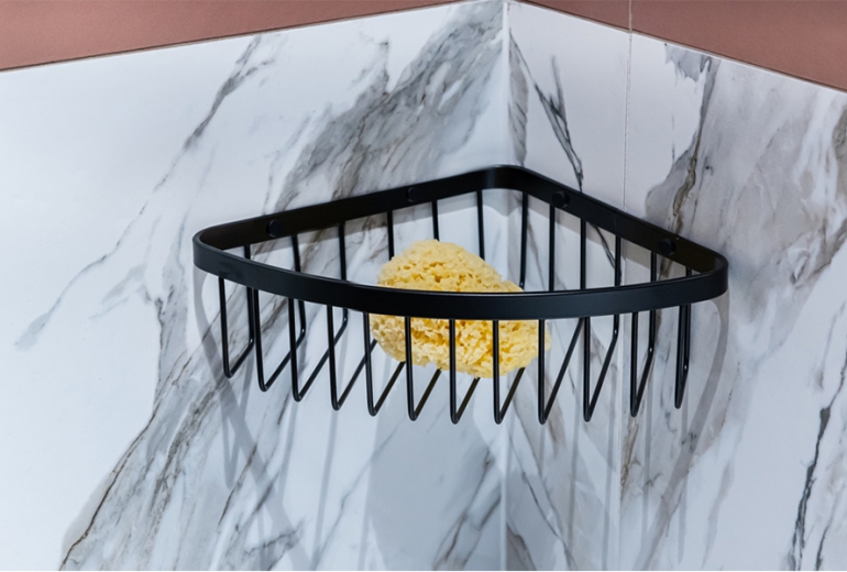 Polica kutna AWD 29x8 Nero