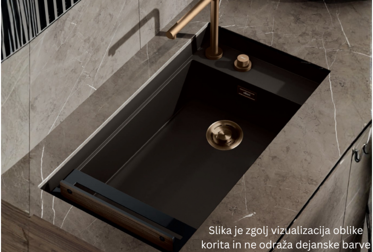Kuhinjski sudoper Dialogo Black