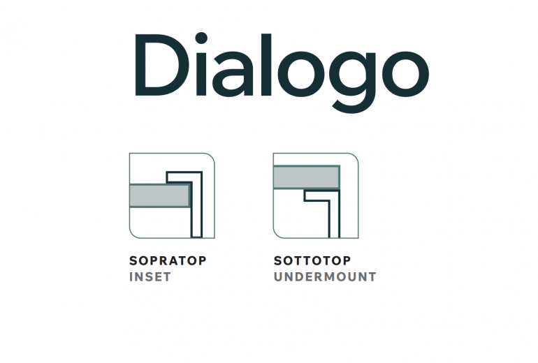 Kuhinjski sudoper Dialogo Black