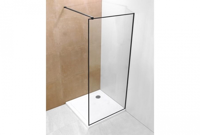 Tuš stijena Walkin 90x200 Black