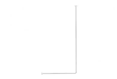 Nosač za tuš zavjesu White 80x180