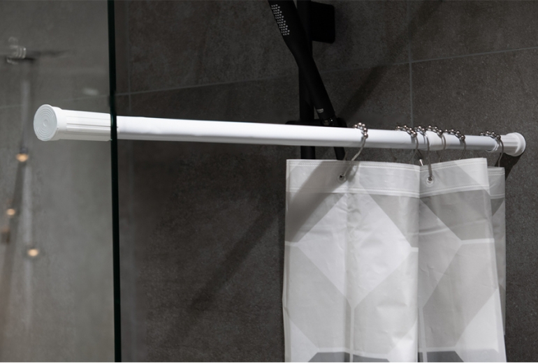 Nosač za tuš zavjesu White 140-260