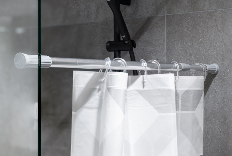 Nosač za tuš zavjesu Krom 110-200