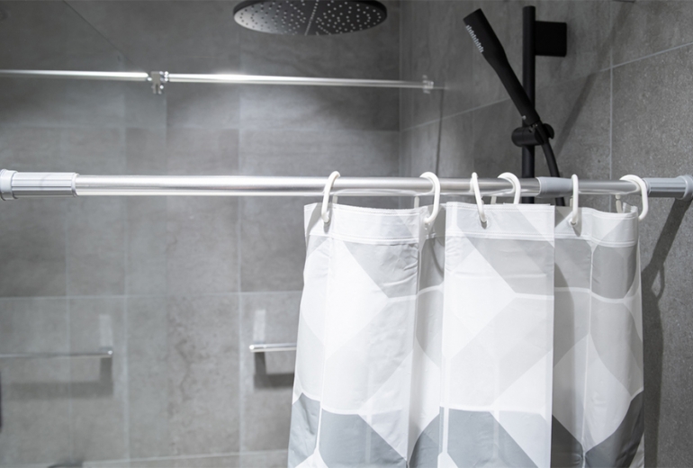 Nosač za tuš zavjesu Krom 140-260