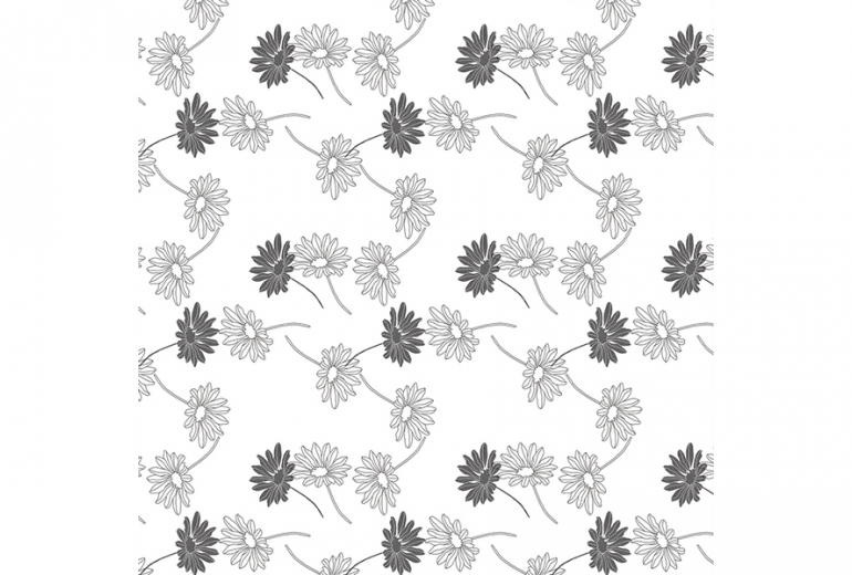 Tuš zavjesa Flowers 180x180