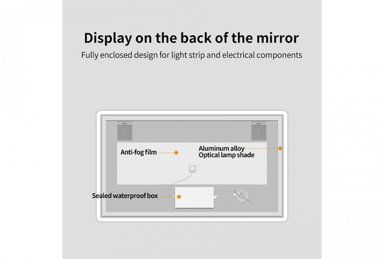 Kiara 120x70 LED Fog Free