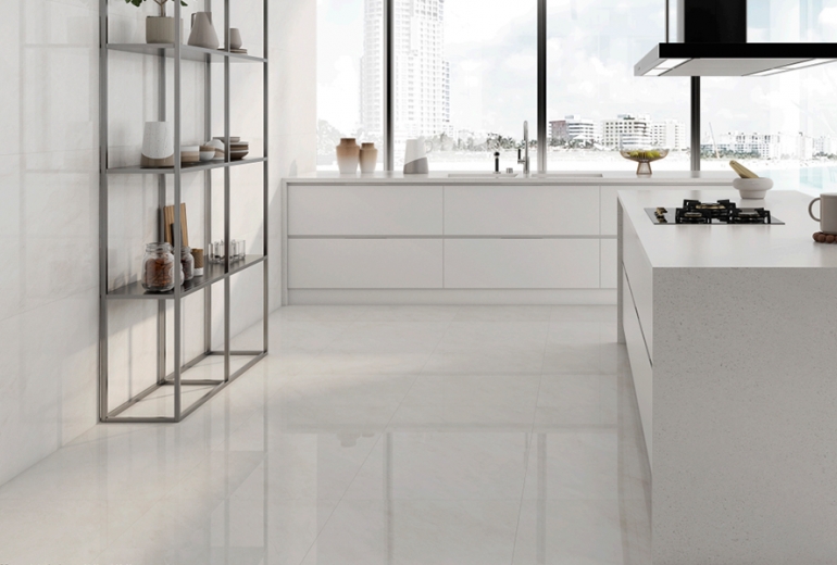 Stellar White Satin 60x120 R