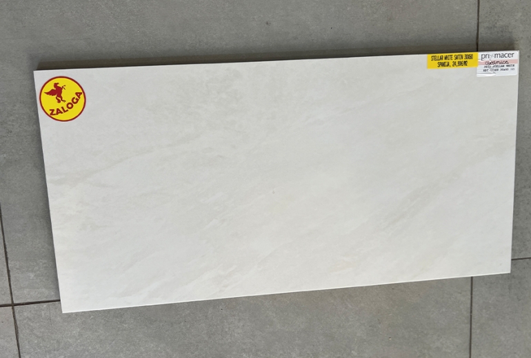 Stellar White Satin 60x120 R
