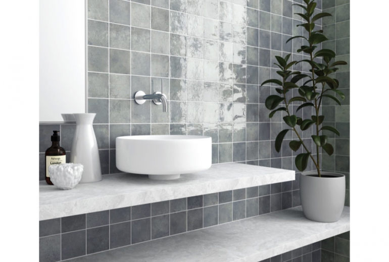 Verticale Moody Blue Gloss 10x10