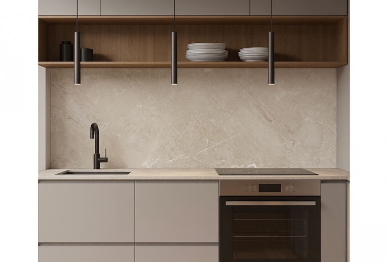 SPC Panel White Coffee Mat 60x270