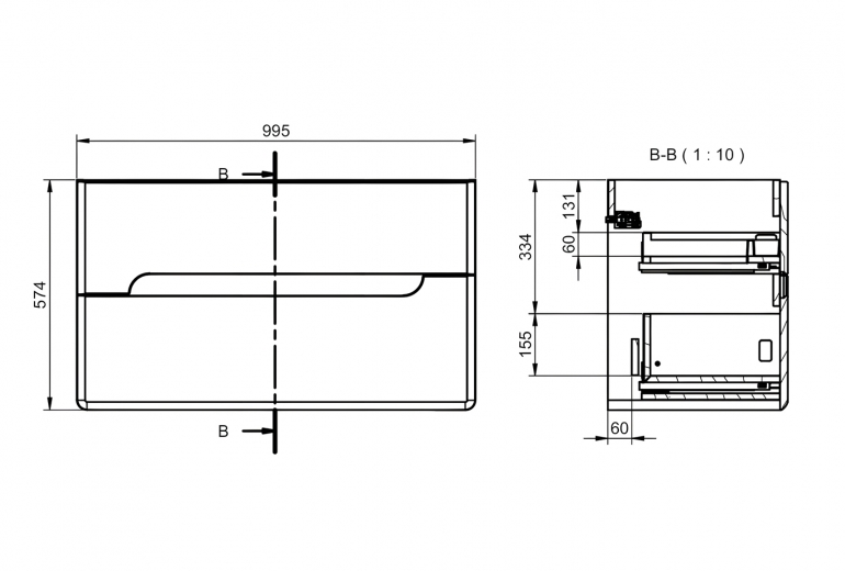 Onda 100 zidni Musgo - White