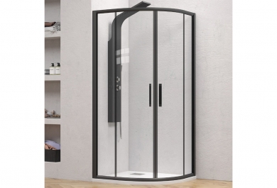 Tuš kabina Flora 200 Nero 80x80x190