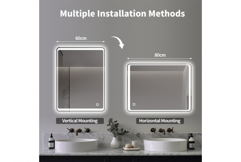 Kiara 80x60 LED Fog free