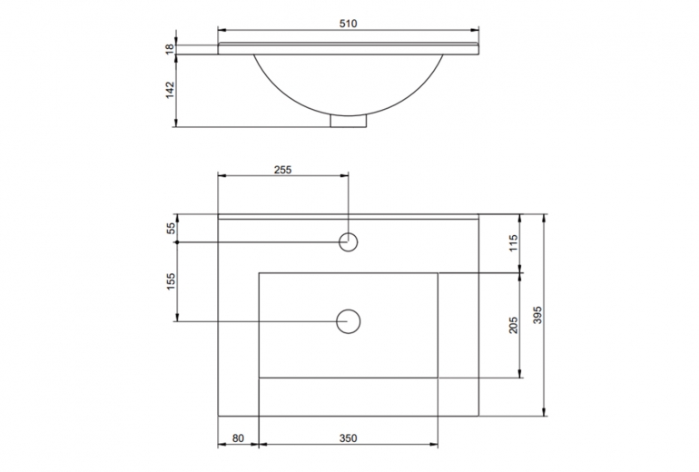 Nido 50 Aliso zidni