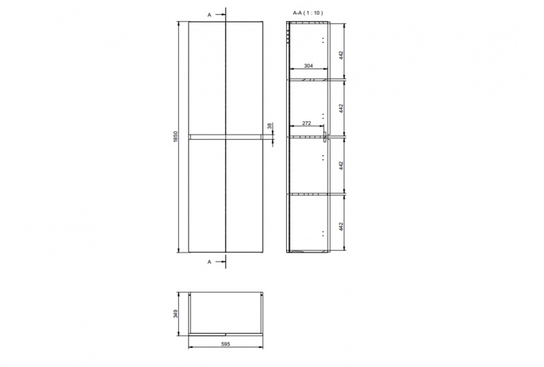 Ormar Basic 4 Doors Valenti
