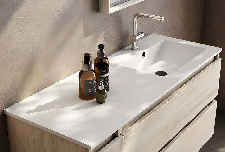 Umivaonik Flat 120 Right Basin