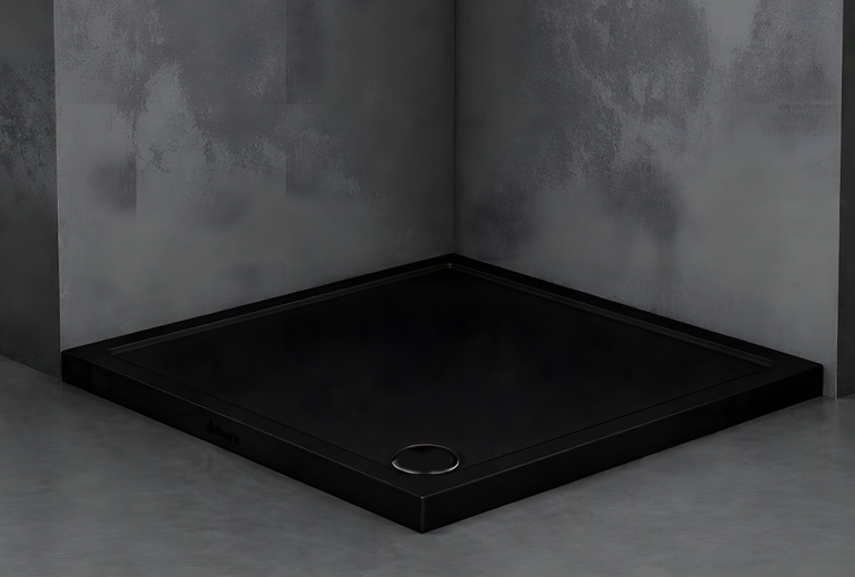 Tuš kada Nova 80x80 Nero