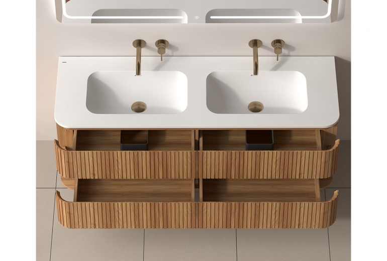 Ormarić s umivaonikom Nordic 140 zidni