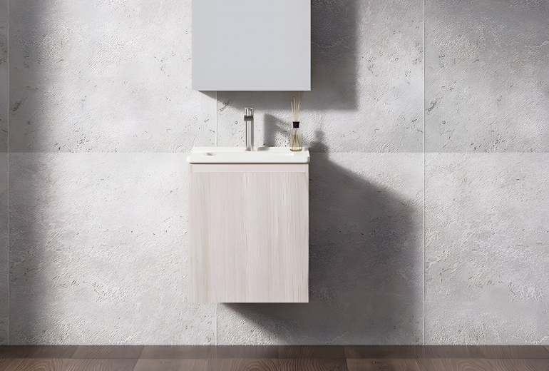 Ormarić s umivaonikom  Dyma 40 White Ash